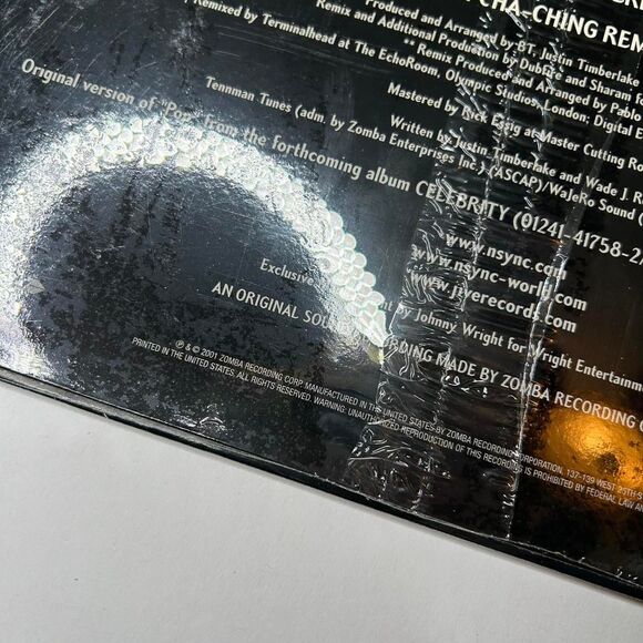 New sealed NSYNC Pop album record - 2001  vintage Y2K 2000s retro - Picture 4 of 5